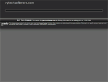 Tablet Screenshot of forums.rytechsoftware.com